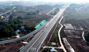 镇广高速渠县境内进入验收阶段 成渝关中再添直连枢纽