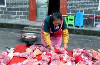 渠县：“杀年猪送年肉”习俗里的乡土温情