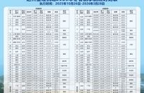 达州金垭机场2025年冬春航季航班时刻表