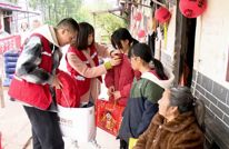 【福满宕渠中国年】赵忠工作室：新春送暖 志愿同行