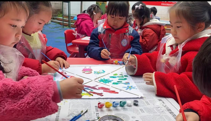 童心传非遗 巧手绘纸鸢