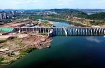 渠江风洞子航运配套工程临巴段：赶工期 抢进度