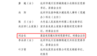 拟表彰对象公示！渠县上榜的有→