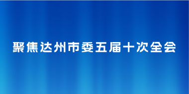 聚焦达州市委五届十次全会
